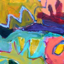 1023 Abstract Composition #5 30x22