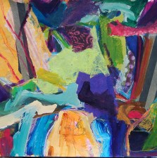 1020. Abstract Composition #2  22x30