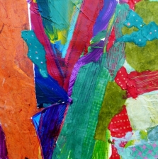 1046. Abstract Forest 11x15