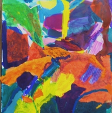 1053.3 Abstract Landscape #3  30x22