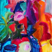 1061. Abstract Still Life #2  31x26