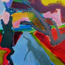 1220.6. Cherry Blossoms #2  22x30