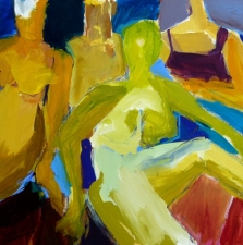 1331. Four Figures 30x36