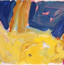 1500. Reclining Nude  9x13