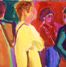 1550. The Reunion  32x48 SOLD