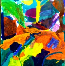 1053.3 Abstract Landscape #3  30x22