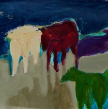 1236.  Dutch Sheep 2 22x30