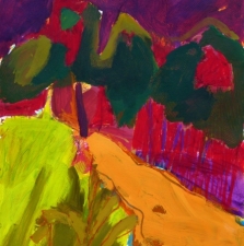 1550.5 Road in the Forest 30x22