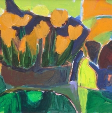1250. Flowers in Basket - 20x30
