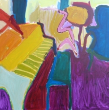 1404. Interior with Piano  36x36