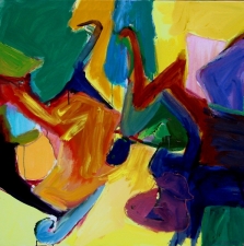 1405.5 Interior (with Red Room) 35x36