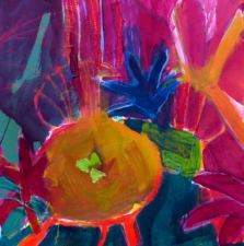 1752. Table in Garden 30x22